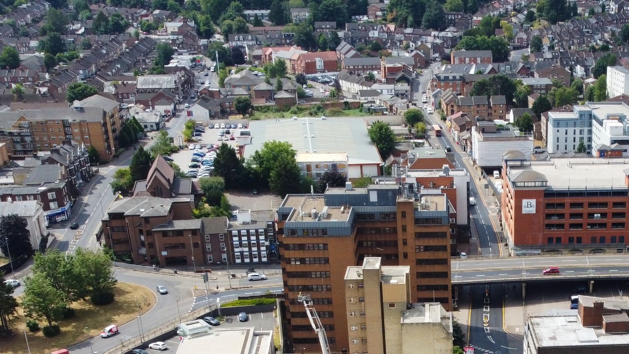 Luton town centre